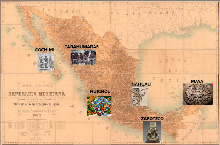 mapa de pueblos indigenas